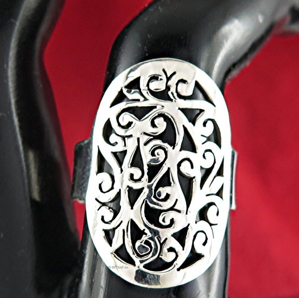 925 Silber Ring - Silberring Damening orientalisch |RiIno16