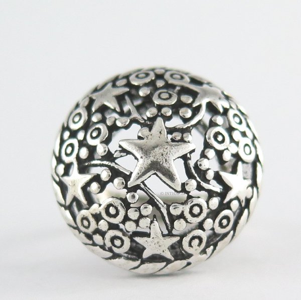 925 Sterling Silber Ring Feuerwerk Damenring Silberring Gr.52 16,5 mm |Ino23