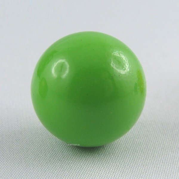 Klangkugel grün Kugel 12 mm - klein z.B. für Klangkugel-Ohrringe