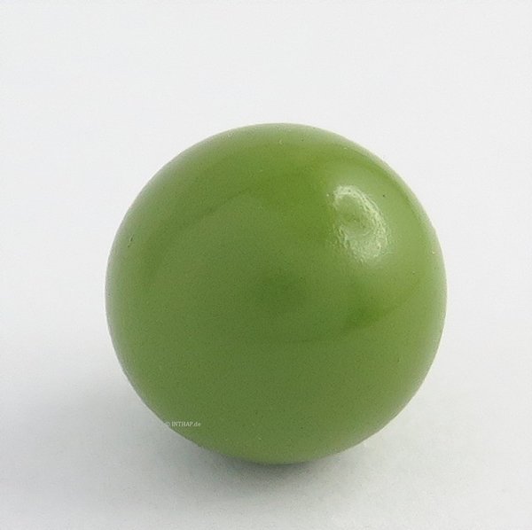 Klangkugel grün oliv olivgrün Kugel 16 mm - mittel für Elfenrufer